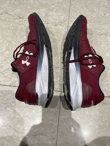 Maroon Running Sneakers