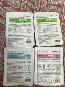 korean SEOMOU Plant Mask Series Face Masks