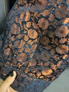 Elegant Brocade Blouse