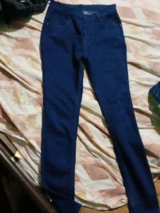Dark Blue Denim Jeans