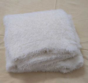 Cozy White Fuzzy Sweater