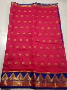 Beautiful pink &amp; Blue Saree