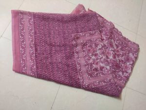 Pretty Pink Floral Kurta set