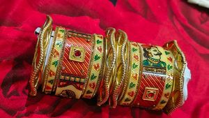 Thee are Rajasthani handcrafted Rajputi Bridal Chu