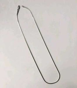 Artificial Elegant Silver Snake Chain Necklace