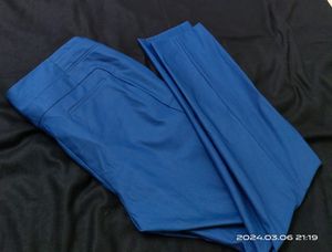 Women Blue Formal Pant