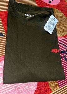 SHEIN "404" Graphic T-Shirt