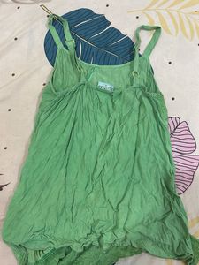 Green Ethnic Embellished top