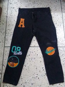 Stylish Graphic Print Pants