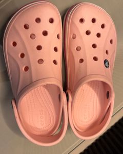 Pink Crocs