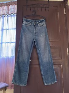 H&M Wide Leg Denim Jeans