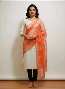 Orange Dupatta