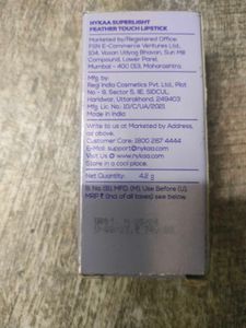 Nykaa Superlight Feather Touch Lipstick