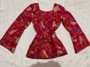 Pintrest y2k corset back short kurti