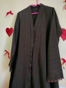 Elegant Brown Zoom Abaya - Modest Fashion