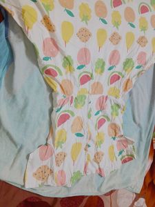 Cute Fruit Print Dress