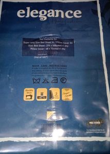 Elegance King Size 3 Pcs Bed Sheet Set
