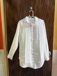 Zara 34 bust White Button-Down Shirt