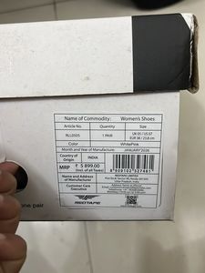 Red Tape Cream Sneakers