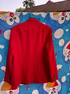 Red Formal Blazer