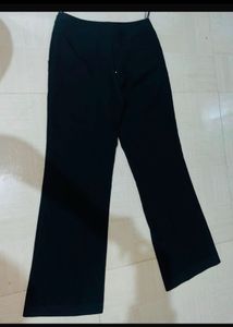 Elegant Black Flared Trousers