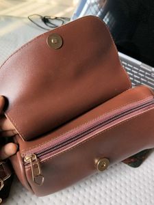 Brown Leather Pouch