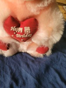 Cute Yellow Teddy Bear Plush