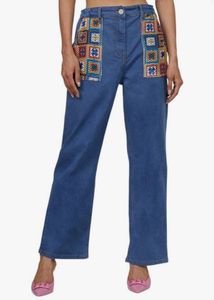 😍clearance 🥰Crochet Patchwork Pocket Jeans