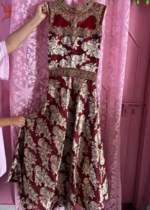 Long Ethnic Gown Size-M