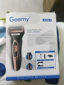 Geemy 3-in-1 Hair Trimmer Set