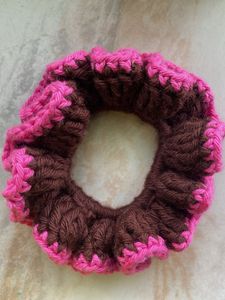 Handmade Crochet Scrunchie