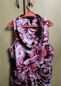 Chic Floral Sleeveless Top