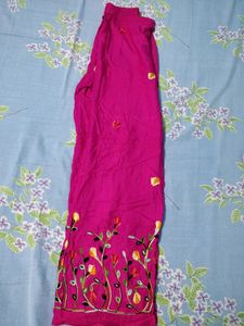 Embroidered Palazzo Pant