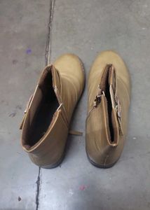 Stylish Tan Ankle Boots