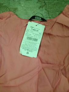 Pink Tie-Front Vest Top