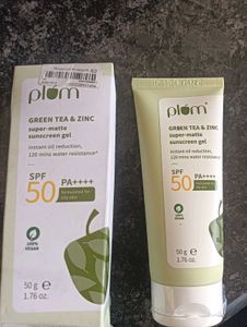 Plum Green Tea & Zinc Sunscreen SPF 50