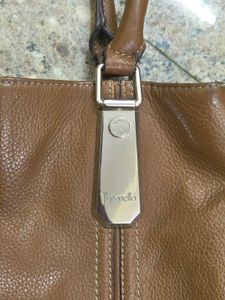Classic Brown Leather Shoulder Bag
