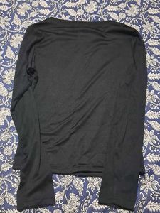 Classic Black Long Sleeve Top