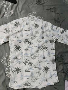 Men's Tropical Print Shirt