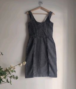 Vintage Denim Mini Dress