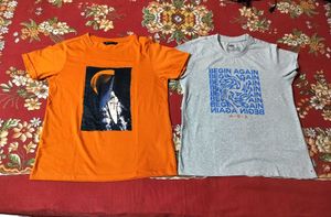 combo of 2 women Graphic T-Shirt 🔥😍