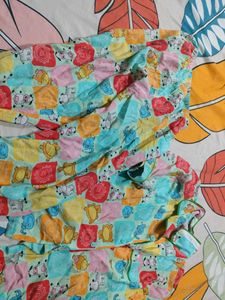 Cute Cartoon Print Pajama Set