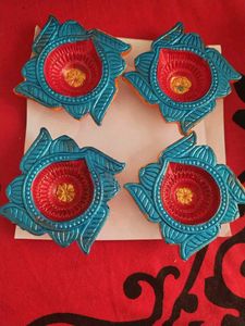 Decorative Diya Set