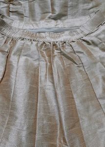 Embroidered partywear kurta ghaghra