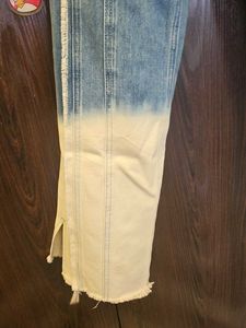 Stylish Dip-Dye Jeans