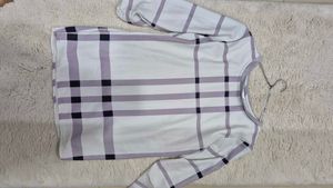 Classic Plaid Long Sleeve Top