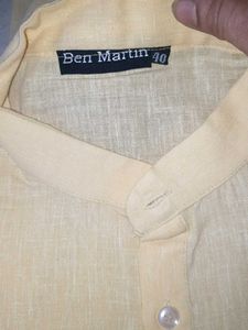 brand new Ben Martin Beige Linen krta 40 size
