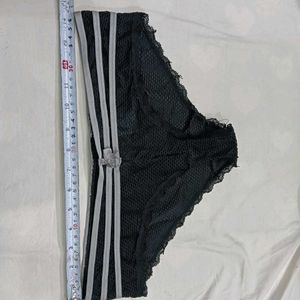 🥰 Women's Black Lace Trim Panties