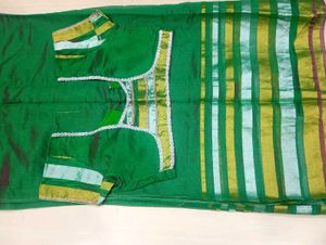 Elegant Green Saree