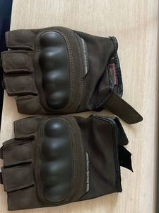 Royal Enfield Fingerless Motorcycle Gloves